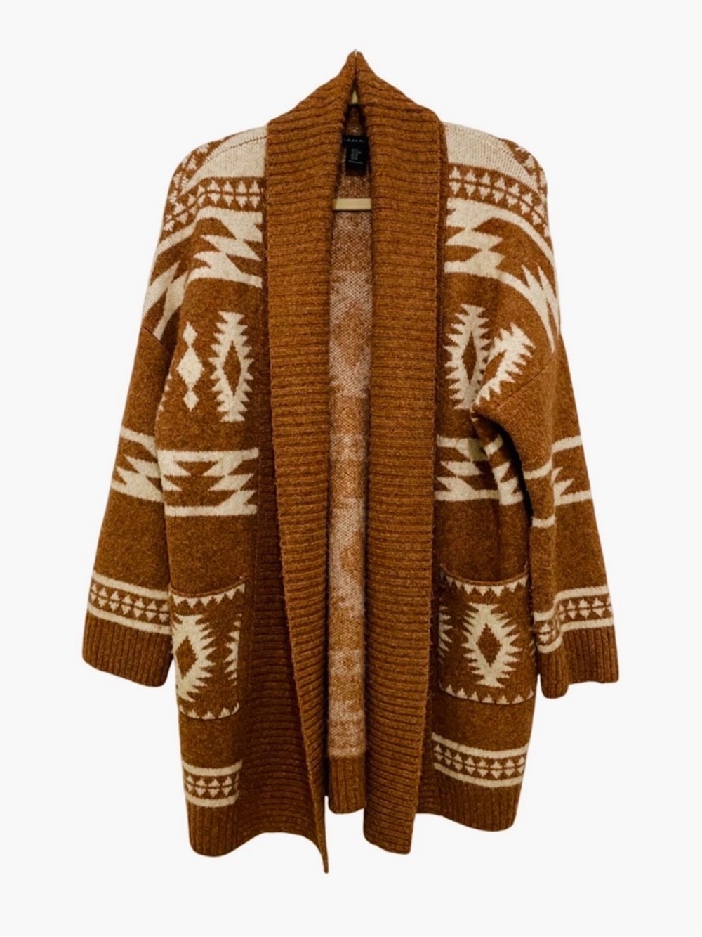 Tahari Aztec Western Cardigan